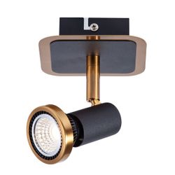 Fantasia XZIBIT 1L GU10 LED 5W dim incl. black / bronze