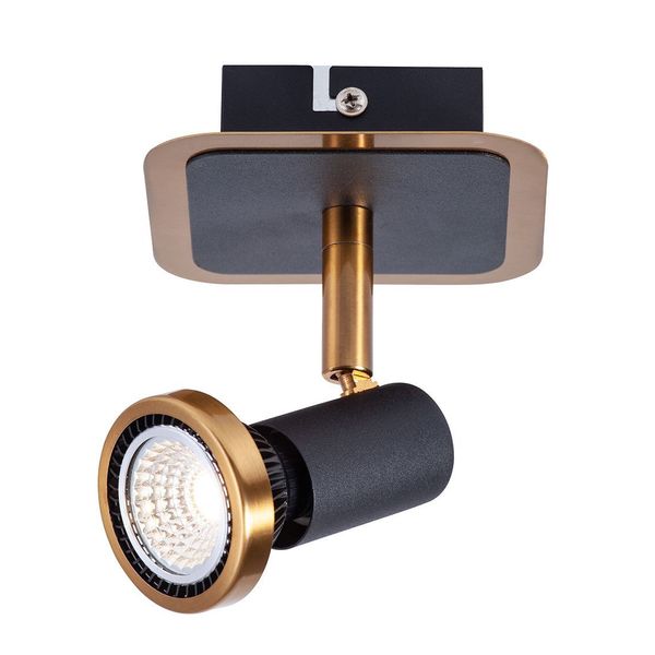 Fantasia XZIBIT 1L GU10 LED 5W dim incl. black / bronze