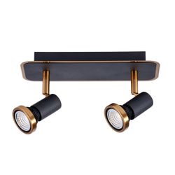 Fantasia XZIBIT 2L GU10 LED 5W dim incl. black / bronze