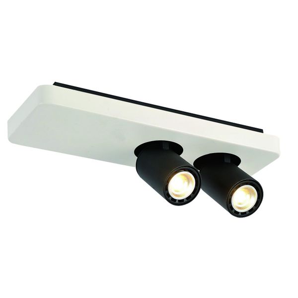 Fantasia Nysit 2L B/W/B 2x4,5W GU10 dimmable LED incl.