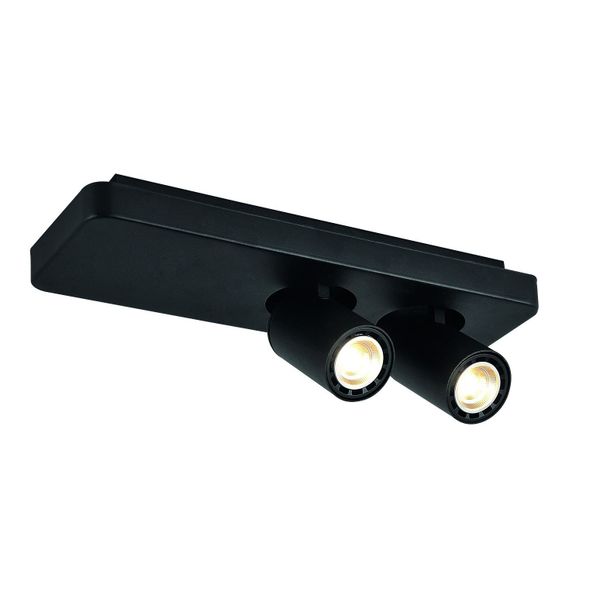 Fantasia Nysit 2L B/B/B 2x4,5W GU10 dimmable LED incl.