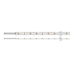 Fantasia LED S-Strip 5m 12VDC 12W/m 900lm/m warm white IP20