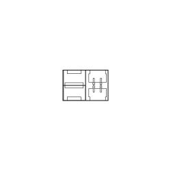 Fantasia 10mm double end connector for SMD5050 flexible strip