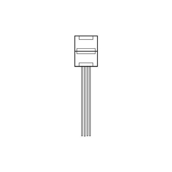 Fantasia 10mm single end connector with wire SMD5050 RGBflexible stri