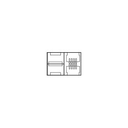 Fantasia 10mm double end connector for SMD5050 RGB flexible strip