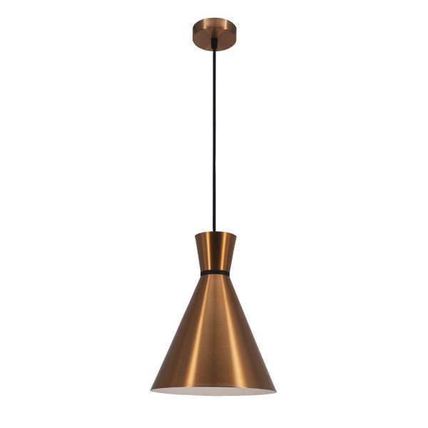 Fantasia Kono pendel Ø25 E27 copper/white