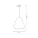 Fantasia UBBE pendant  Ø25 E27 white/white