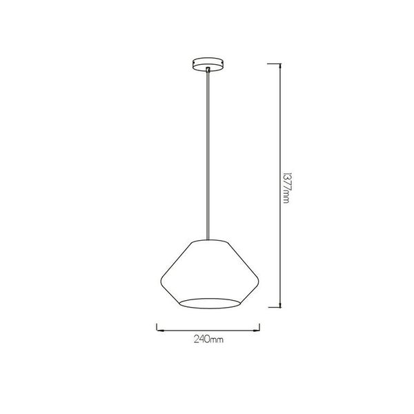 Fantasia UBBE pendel  Ø24 E27 white/white