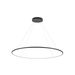 Fantasia ANNU pendant 1 ring  64W  SMD 3000K dimmable ø1200mm Black