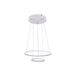 Fantasia ANNU pend. 2 rings  36W  SMD 3000K dimmable ø400+300mm white