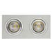 Fantasia ZOOM I 2L Alu/dim.glass LED 5W GU10 incl.