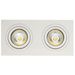 Fantasia ZOOM I 2L satin white/dim.glass LED 5W GU10 incl.