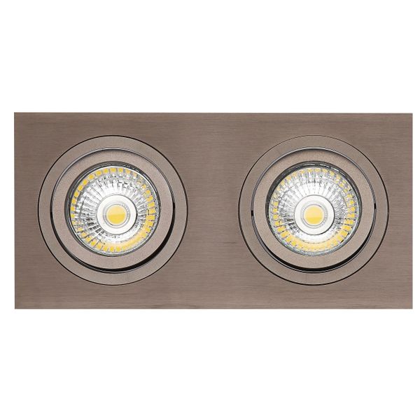 Fantasia ZOOM I 2L pure bronze/dim.glass LED 5W GU10 incl.