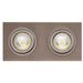 Fantasia ZOOM I 2L pure bronze/dim.glass LED 5W GU10 incl.