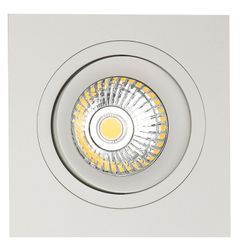 Fantasia ZOOM II 1L satin white/dim.glass LED 5W GU10 incl.