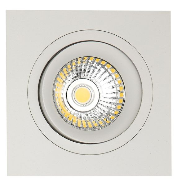 Fantasia ZOOM II 1L satin white/dim.glass LED 5W GU10 incl.