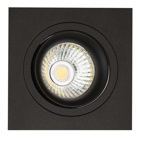 Fantasia ZOOM II 1L satin black/dim.glass LED 5W GU10 incl.