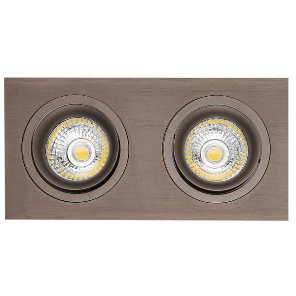 Fantasia ZOOM II 2L pure bronze/dim.glass LED 5W GU10 incl.