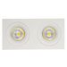 Fantasia ZOOM III 2L satin white/dim.glass LED 5W GU10 incl.