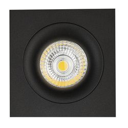 Fantasia ZOOM III 1L satin black/dim.glass LED 5W GU10 incl.