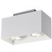 Fantasia KUBO 2L satin white/dim.glass LED 5W GU10 incl.