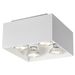 Fantasia KUBO 4L satin white/dim.glass LED 5W GU10 incl.