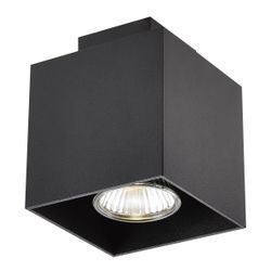 Fantasia KUBO 1L satin black/dim.glass LED 5W GU10 incl.