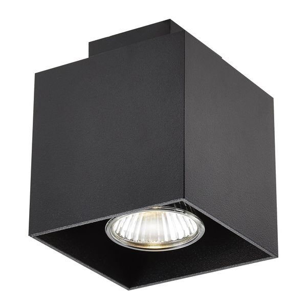 Fantasia KUBO 1L satin black/dim.glass LED 5W GU10 incl.