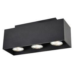 Fantasia KUBO 3L satin black/dim.glass LED 5W GU10 incl.