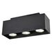 Fantasia KUBO 3L satin black/dim.glass LED 5W GU10 incl.