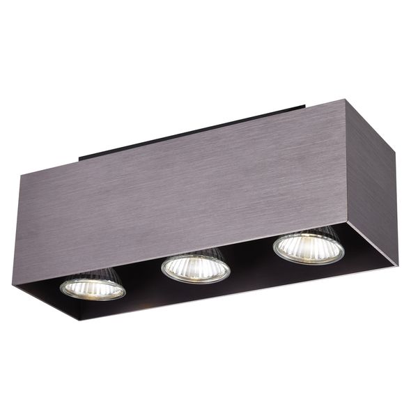 Fantasia KUBO 3L pure bronze/dim.glass LED 5W GU10 incl.