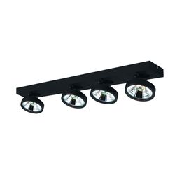 Fantasia AEON-4 black incl. 4x AR111 12W 2700K 1130 lm