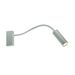 Fantasia Lopal 1L 4W 360LM wall light goose neck + switch  sandy white