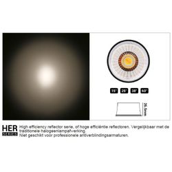 Fantasia HYBRIZ gen 2 High efficiency reflector 25°