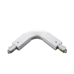 Fantasia TRACK mono phase flexible connector white