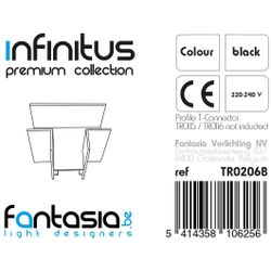 Fantasia INFINITUS T-connector black