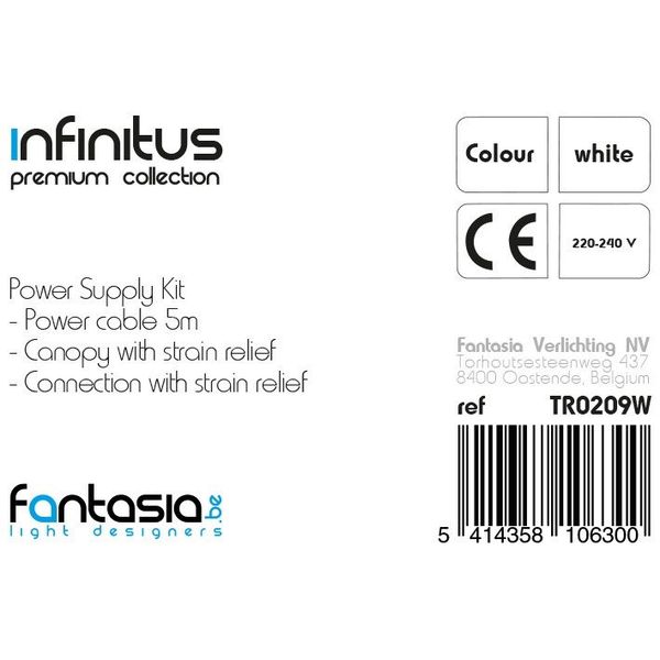 Fantasia INFINITUS Power supply kit white