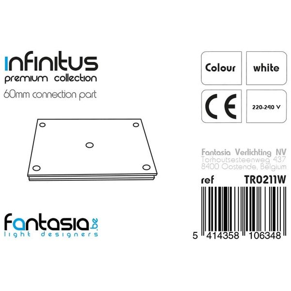 Fantasia INFINITUS Connection 60mm white