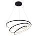 Fantasia BOA Pendant 88W 3080Lm SMD 3000K dimmable ø730mm BLACK XL 3m