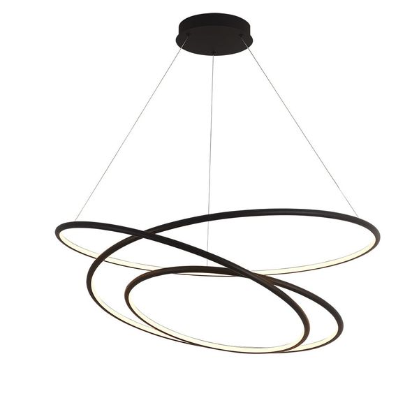 Fantasia BOA Pendant 105W SMD 3000K dimm ø900mm black 3m kabel