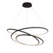 Fantasia BOA Pendant 105W SMD 3000K dimm ø900mm black 3m kabel