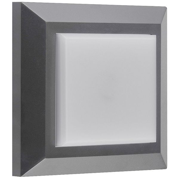 Fantasia NOKI Wallamp square grey SMD LED 290lm 3w IP65