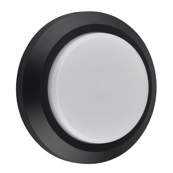 Fantasia NOKI Wallamp round black SMD LED 275lm 3w IP65