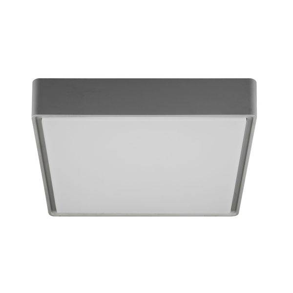 Fantasia GOA ceilinglamp square grey SMD LED 1380Lm 11,5W IP65