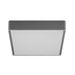 Fantasia GOA ceilinglamp square grey SMD LED 1380Lm 11,5W IP65