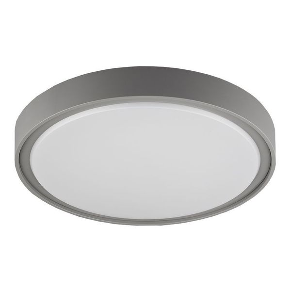 Fantasia QIJO ceilinglamp round grey SMD LED 1800Lm 16W IP65