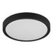 Fantasia QIJO ceilinglamp round black SMD LED 1800Lm 16W IP65