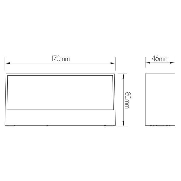 Fantasia LOGAN LED 950Lm 9,5W IP65