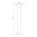 Fantasia PLAZA pole 52cm black IP65 SMD LED 600lm 6W 3000K