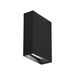 Fantasia ORION I - ABS wall light up&down 570Lm 5,7W black